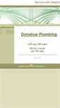 Mobile Screenshot of donahueplumbing.com